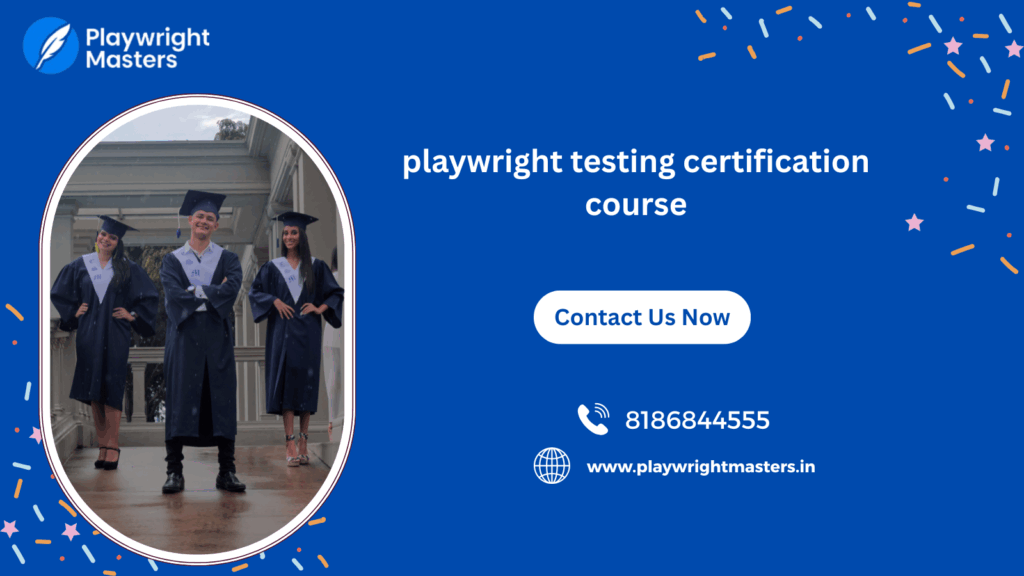 playwright testing certification course