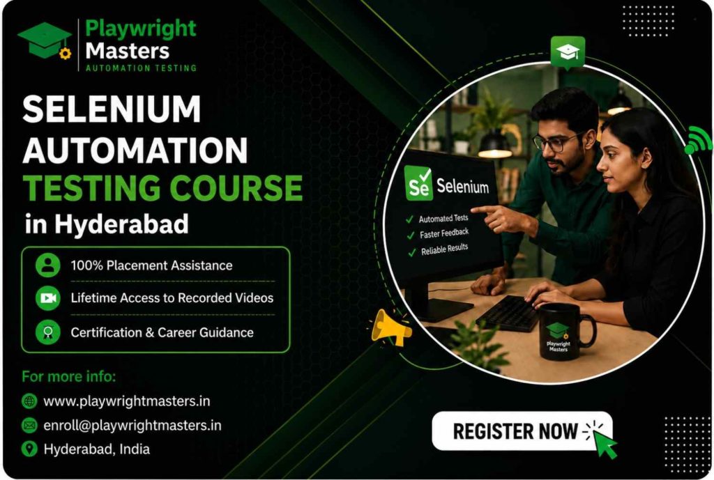 Selenium Automation Testing Course in Hyderabad