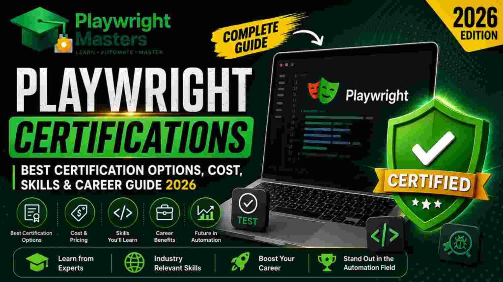 playwright certifications