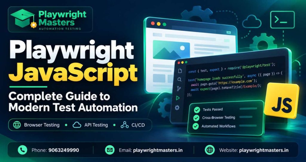Playwright JavaScript automation guide