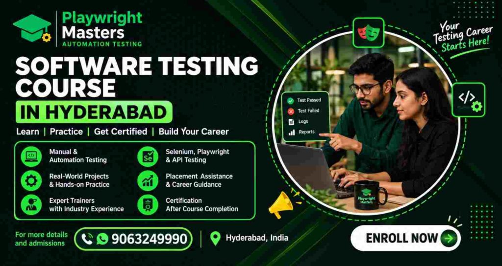 Software Testing course in Hyderabad